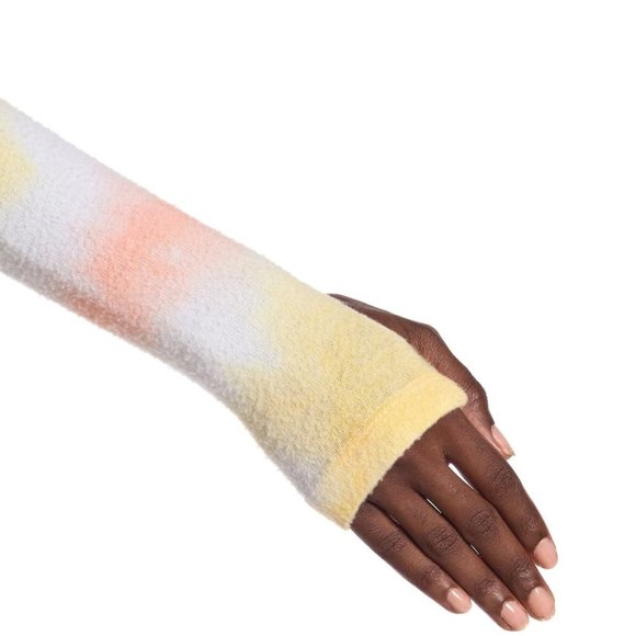 Theo & Spence Nordstrom Plush Soft Pullover Top Creamsicle Stripe Size XL NEW - Picture 3 of 9